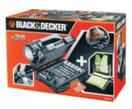 Набор инструментов автомобильный с фонарём Black & Decker A7141 (35 предметов)