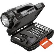 Набор инструментов автомобильный с фонарём Black & Decker A7141 (35 предметов)