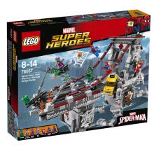 Конструктор LEGO Marvel Super Heroes 76057 Дуэль воинов с сетями на мосту