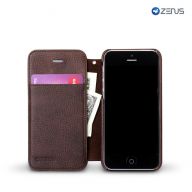 Чехол Zenus для Apple iPhone 5/5S Masstige Color Point Jazz (Black Choco)