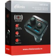 FM-трансмиттер Ritmix FMT-B100 черный