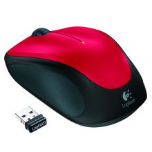 Беспроводная мышь Logitech Wireless Mouse M235 Red-Black USB