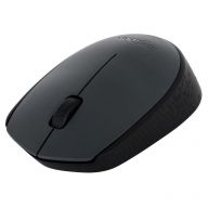 Беспроводная мышь Logitech M170, серый/черный