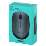 Беспроводная мышь Logitech M170, серый/черный