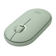 Беспроводная мышь Logitech Pebble M350, зелeный