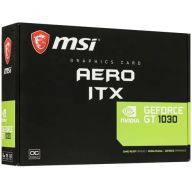 Видеокарта MSI GeForce GT 1030 AERO ITX 2GD4 OC