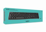 Беспроводная клавиатура Logitech K270, черный