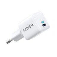 Сетевая зарядка ANKER PowerPort 3 Nano 20W, белый