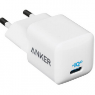 Сетевая зарядка ANKER PowerPort 3 Nano 20W, белый