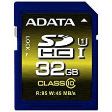 Карта памяти ADATA Premier Pro SDHC Class 10 UHS-I U1 32GB