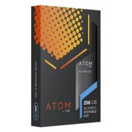 Внешний диск SSD Atom 256GB AEXSSD256GSG USB3.2 Type-C, Space Gray