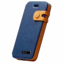 Чехол Zenus для Apple iPhone 5/5S Masstige Color Edge Diary Series (Royal Navy)