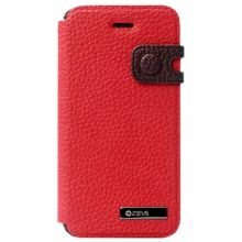 Чехол Zenus для Apple iPhone 5/5S Masstige Color Edge Diary Series (Red Wine)