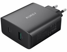 Сетевое зарядное устройство Aukey PA-Y10 2 USB Power Delivery 3.0