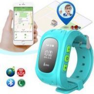 Smart Baby watch с gps трекером (Green) - детские умные часы