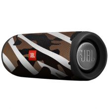 Портативная акустика JBL Flip 5 Black Star, black/white/brown