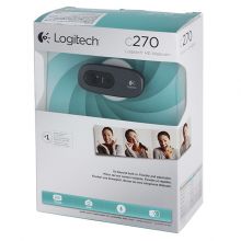 Веб-камера Logitech HD Webcam C270, black