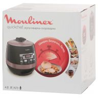 Мультиварка Moulinex Quickchef CE430A32, черный/бронзовый