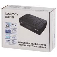 ТВ-тюнер DENN DDT151 черный