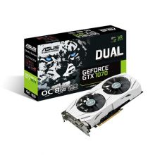 Видеокарта ASUS GeForce GTX 1070 1582Mhz PCI-E 3.0 8192Mb 8008Mhz 256 bit DVI 2xHDMI HDCP