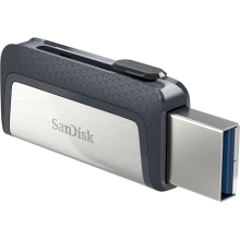 SanDisk Ultra Dual Drive USB Type-C 64GB (Black) - внешний накопитель