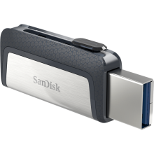 SanDisk Ultra Dual Drive USB Type-C 32GB (Black) - внешний накопитель