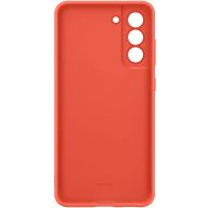 Чехол Samsung Silicone Cover для Galaxy S21 FE коралловый (EF-PG990TPEGRU)