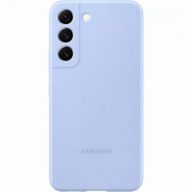 Чехол Samsung Silicone Cover для Galaxy S22 Artic Blue (EF-PS901TLEGRU)