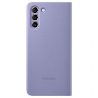 Чехол Samsung Smart Clear View Cover для Galaxy S21 FE Violet (EF-ZG990CVEGRU)