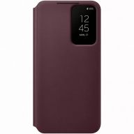 Чехол Samsung Smart Clear View Cover для Galaxy S22 Burgundy (EF-ZS901CEEGRU)