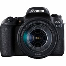 Зеркальный фотоаппарат Canon EOS 77D Kit EF-S 18-135 IS USM