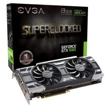 EVGA GeForce GTX 1080 SC 1708Mhz PCI-E 3.0 8192Mb 10000Mhz 256 bit DVI HDMI HDCP