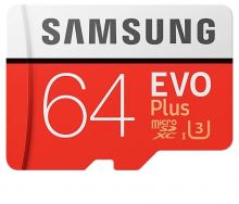 Карта памяти Samsung 64Gb Micro SDXC EVO Plus V2 MB-MC64G Class 10