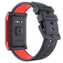 Pebble 2 + Heart Rate (Black/Flame) - умные часы