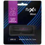 Флешка Flexis Wave RBK-110 32GB USB 2.0