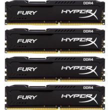 Модули памяти 32GB (4X8) DDR4 2666 MHz Kingston HyperX Fury (HX426C15FBK4/32)