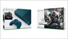 Игровая приставка Microsoft Xbox One S 500GB +  Gears of War 4 (Special Edition)