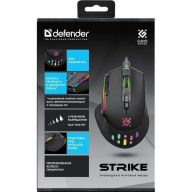 Игровая мышь Defender Strike GM-570, черная