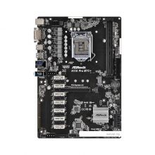 Материнская плата ASRock H110 Pro BTC+