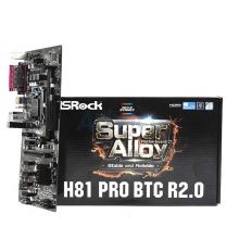 Материнская плата ASRock H81 Pro BTC R2.0