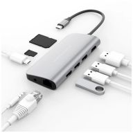 USB Хаб HyperDrive POWER 9 in 1 Hub для USB- C iPad/MacBook Pro/MacBook Air