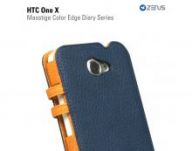 Чехол Zenus для HTC One X Masstige Color Edge Diary Series (Royal Navy)