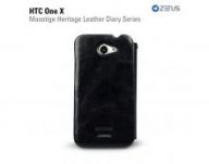 Чехол Zenus для HTC One X Masstige Heritage Diary Series (Black)