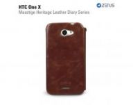 Чехол Zenus для HTC One X Masstige Heritage Diary Series (Brown)