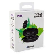 Беспроводные наушники HIPER TWS Lazo X35, black