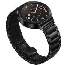 Huawei Watch Stainless Steel with Stainless Steel Link Band (Black) - умные часы для Android