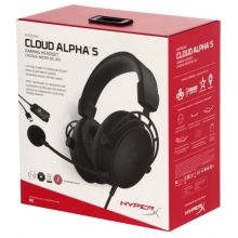 Компьютерная гарнитура HyperX Cloud Alpha S черный