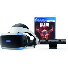 Sony PlayStation VR + PlayStation Camera + игра Doom VFR -  шлем виртуальной реальности