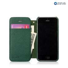 Чехол Zenus для Apple iPhone 5/5S/SE Masstige Color Edge Diary Series (Real Black)