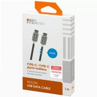 Кабель USB Type-C INTERSTEP 1m USB2.0 (IS-DC-TPCECUSNS-100B201)